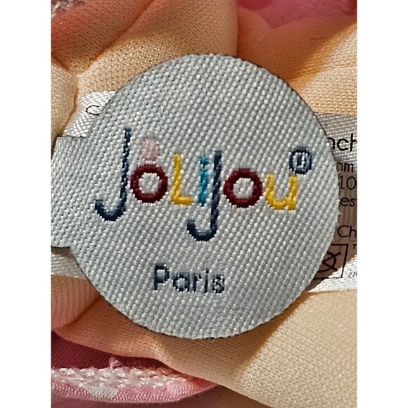 Jolijou Doudou et Compagnie Paris Little Miss Mille Bonbon Doll Pink Dress 7.5" - Picture 5 of 10